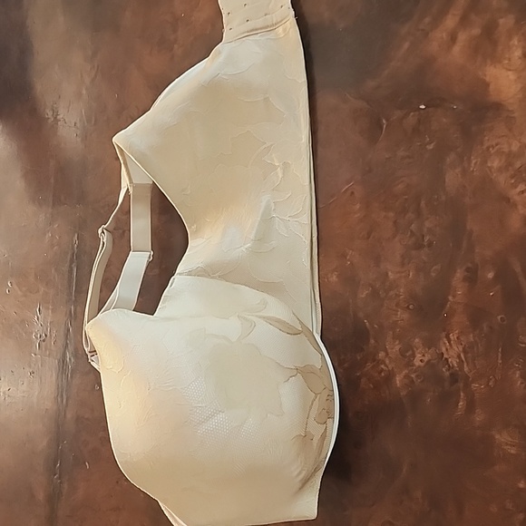 Cacique Beige Floral Lace Bra - 42DDD - Picture 7 of 7